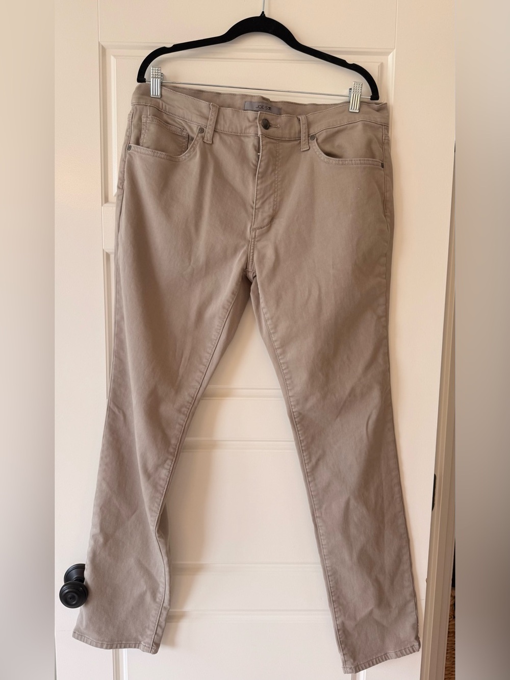 Joe's Jeans Beige/Taupe Casual Slim Straight Pants